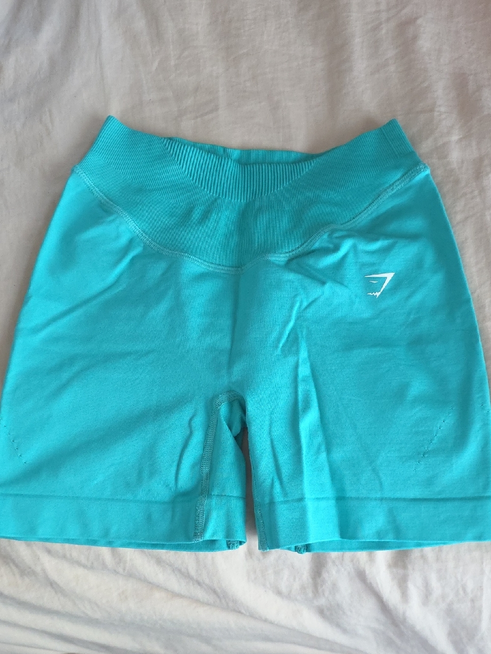 Gymshark Women's Sweat Collection Shorts in Aqua